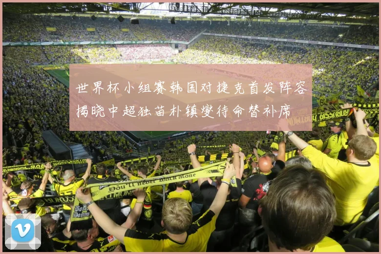 世界杯小组赛韩国对捷克首发阵容揭晓中超独苗朴镇燮待命替补席