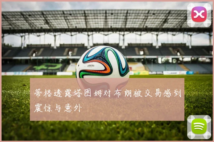 蒂格透露塔图姆对布朗被交易感到震惊与意外